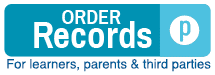 Parchment Order Records for transcript requests