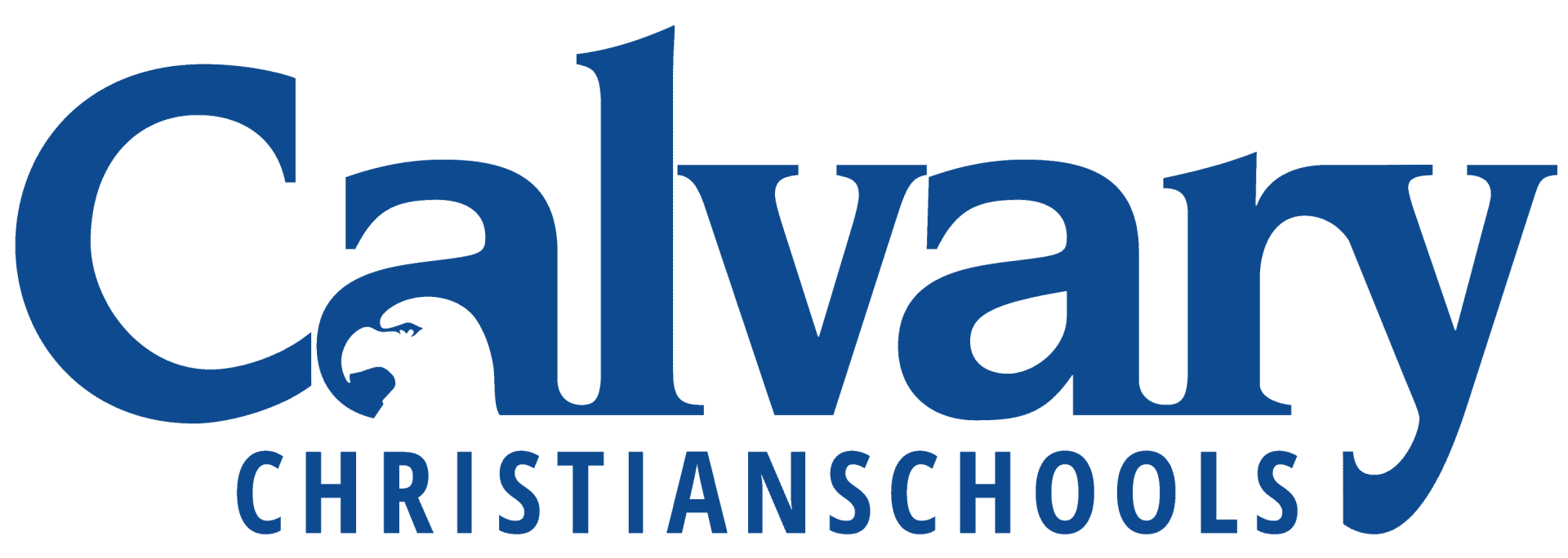 CalvaryLogo all BLUE smaller School Logo